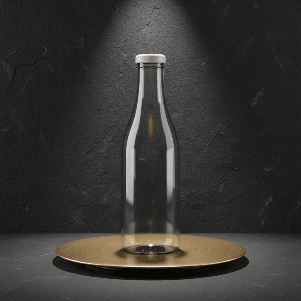 Monolith Brass Plate Bottle