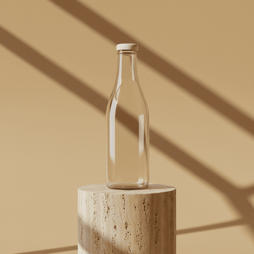 Monolith Travertine Bottle