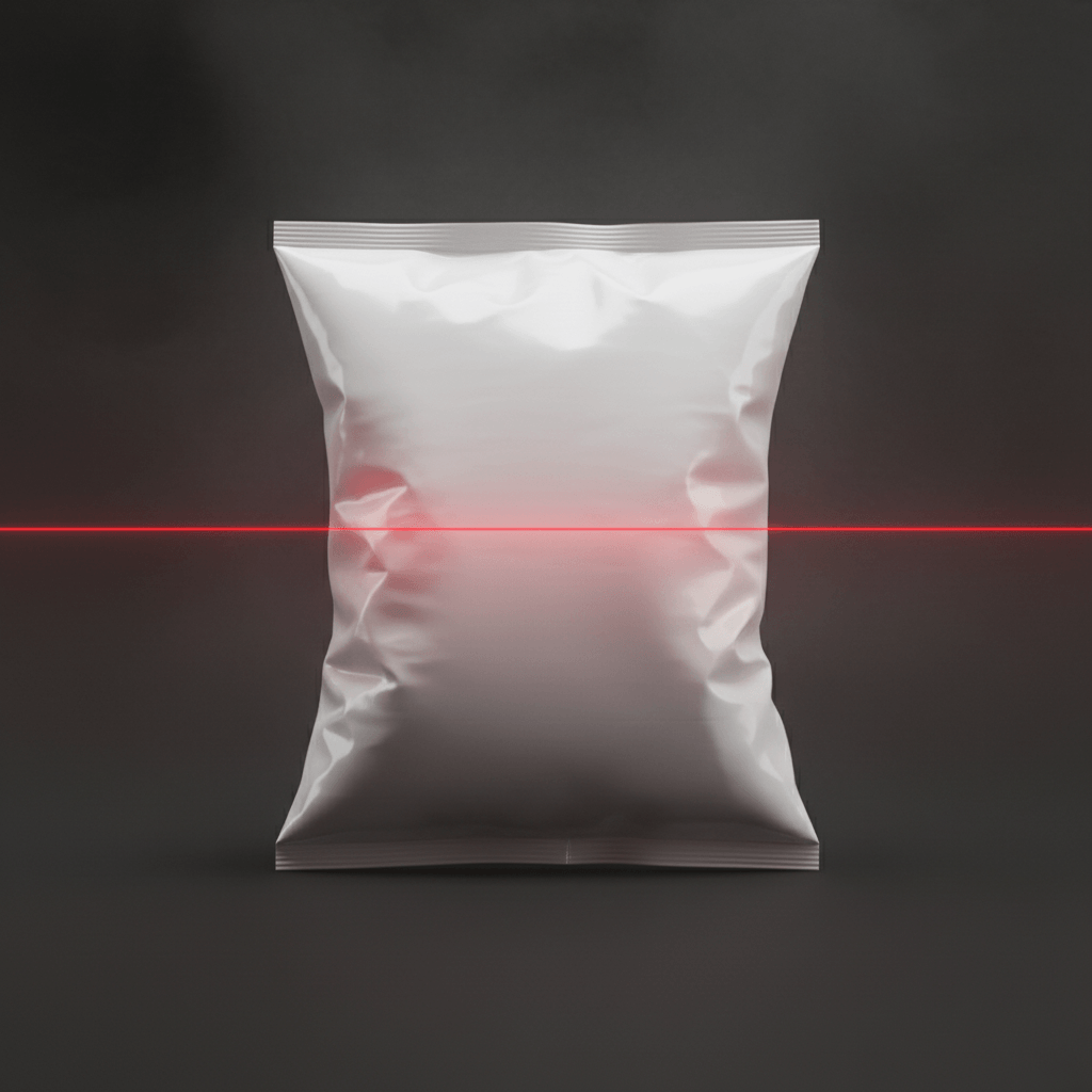 Laser Intersect Bag AI product photo prompt