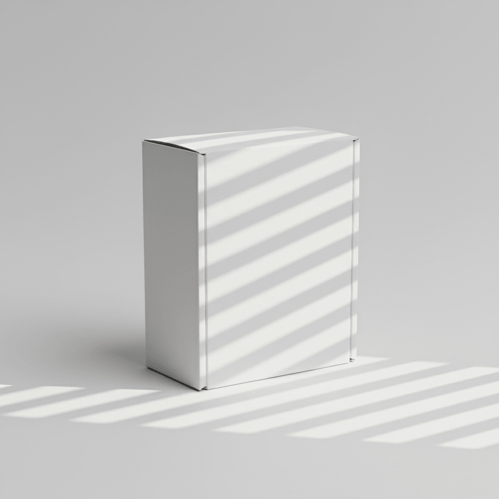 Venetian Slat Box AI product photo prompt