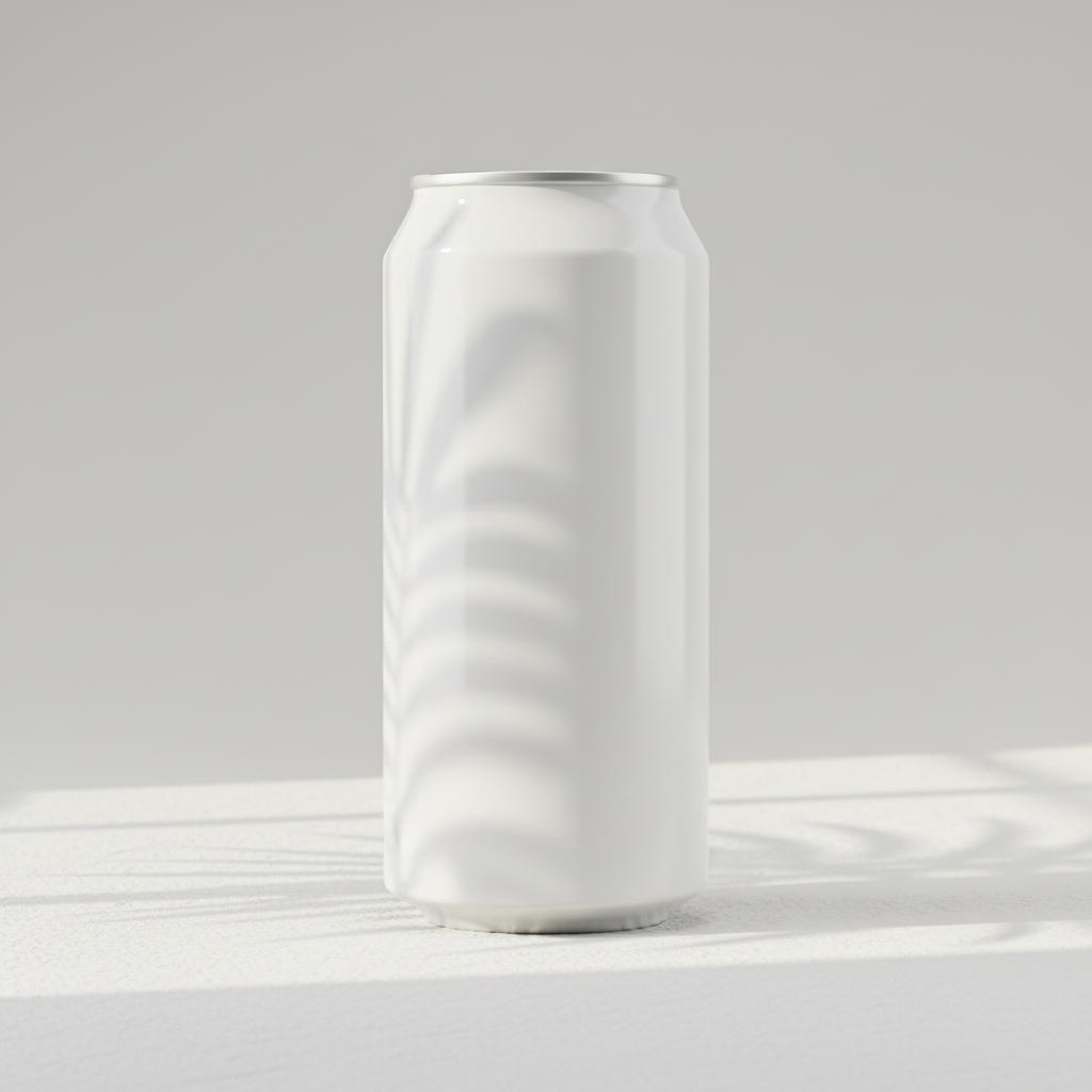 Botanical Gobo Shadow Can AI product photo prompt