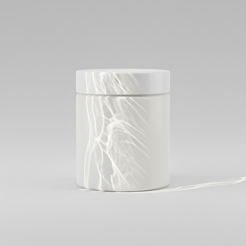 Water Ripple Caustic Jar AI product photo prompt